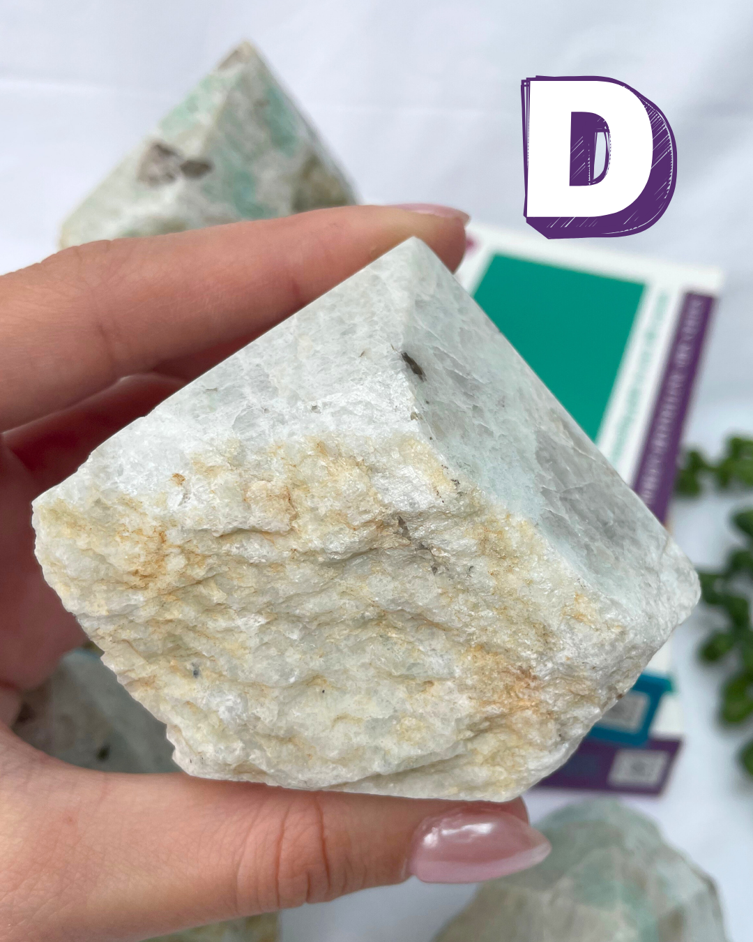 Amazonite 1/2 Polished Points