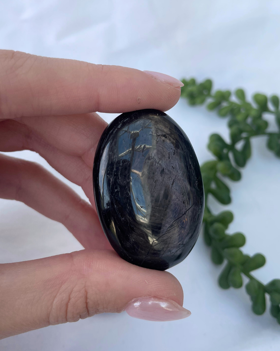 Hypersthene AA+ Grade Palmstone