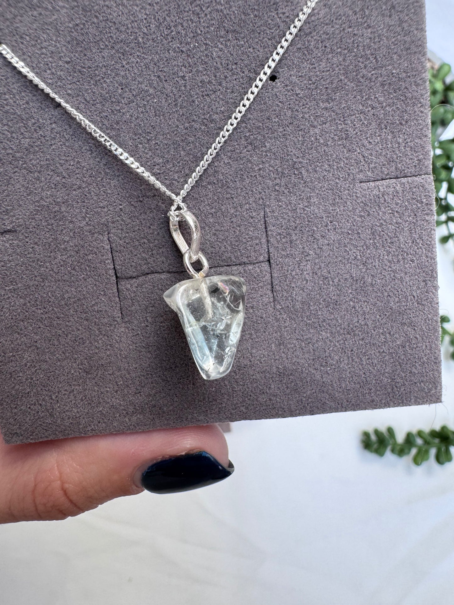 Blue Topaz Necklace