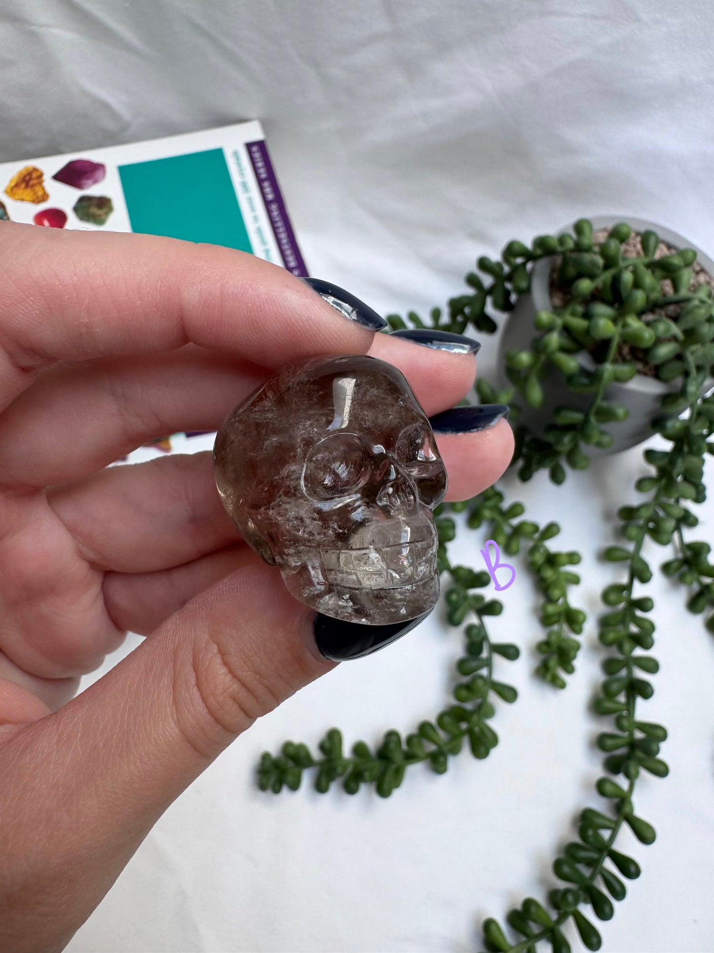 Smoky Quartz Skulls