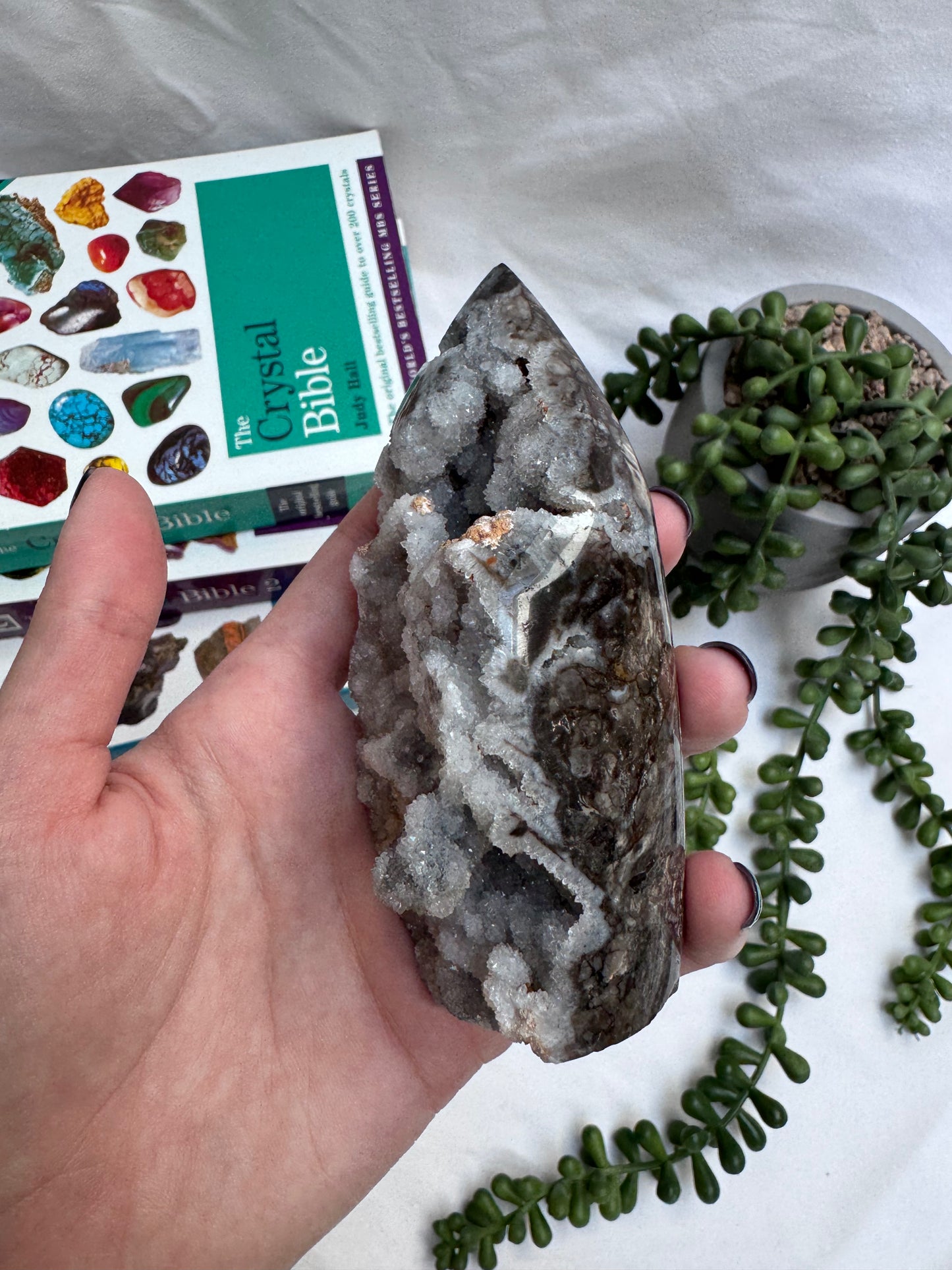 Sphalerite Geode Flame