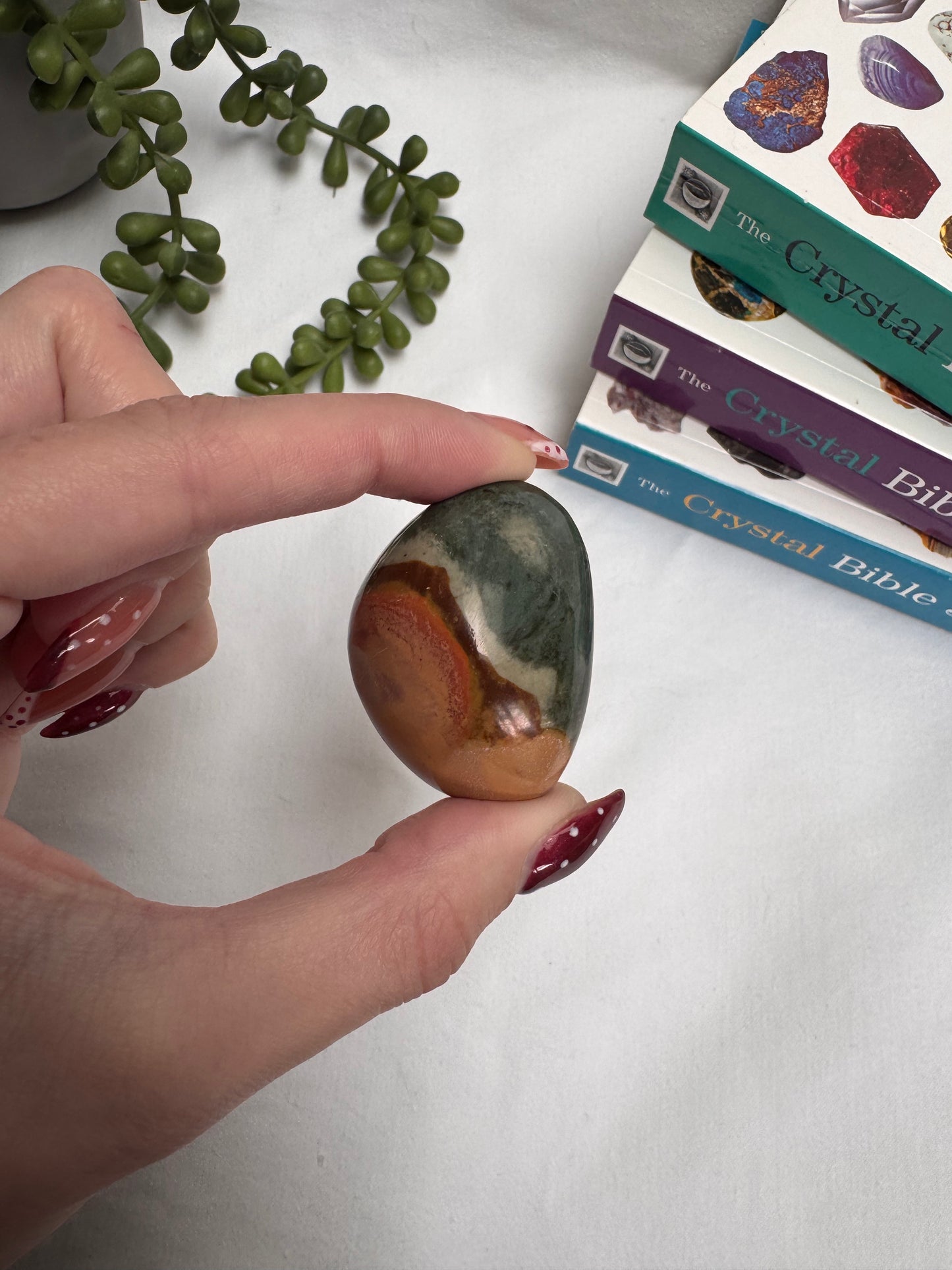 Polychrome Jasper XL Tumble | Rehomed