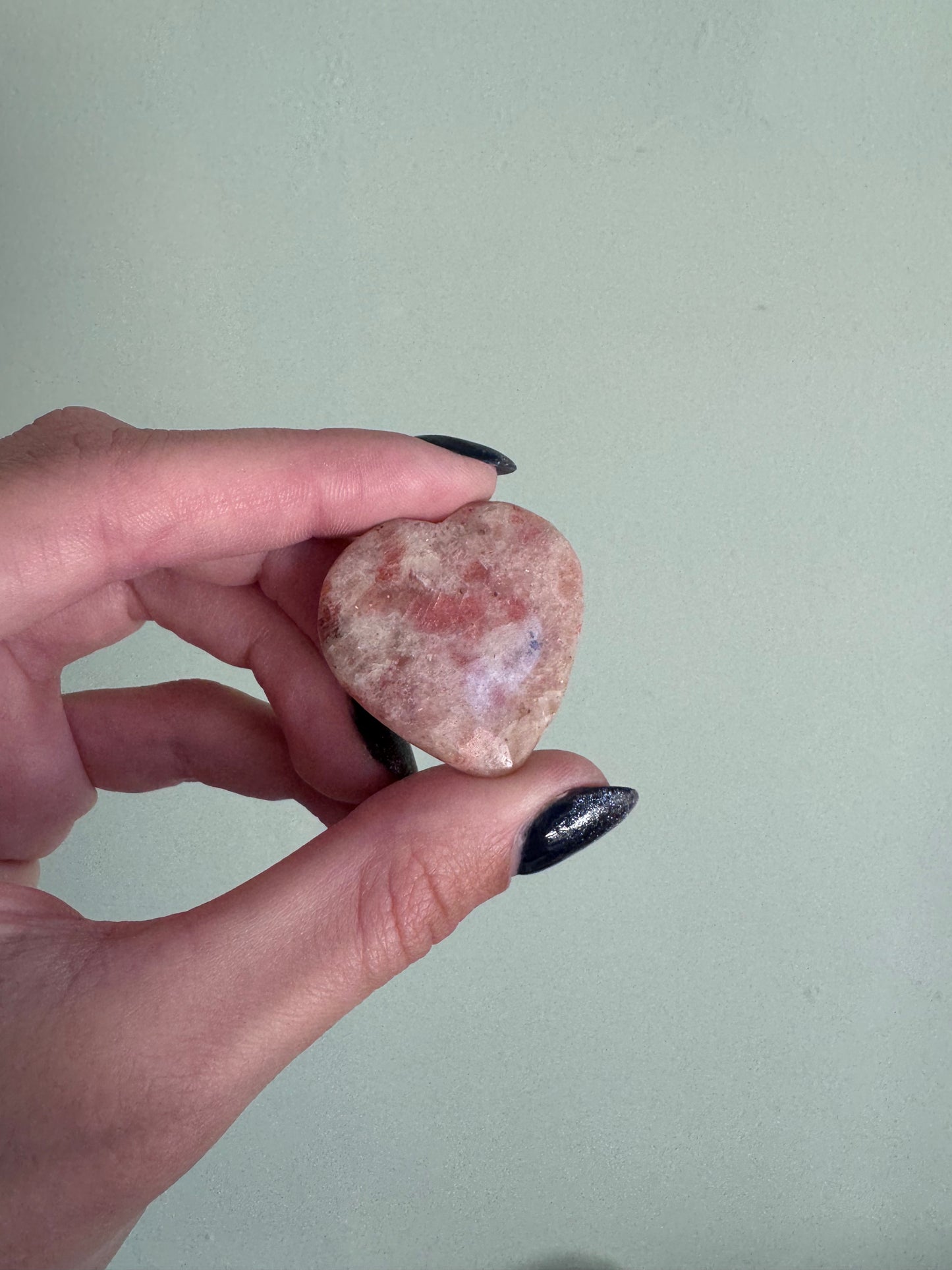 Rehomed Sunstone Heart