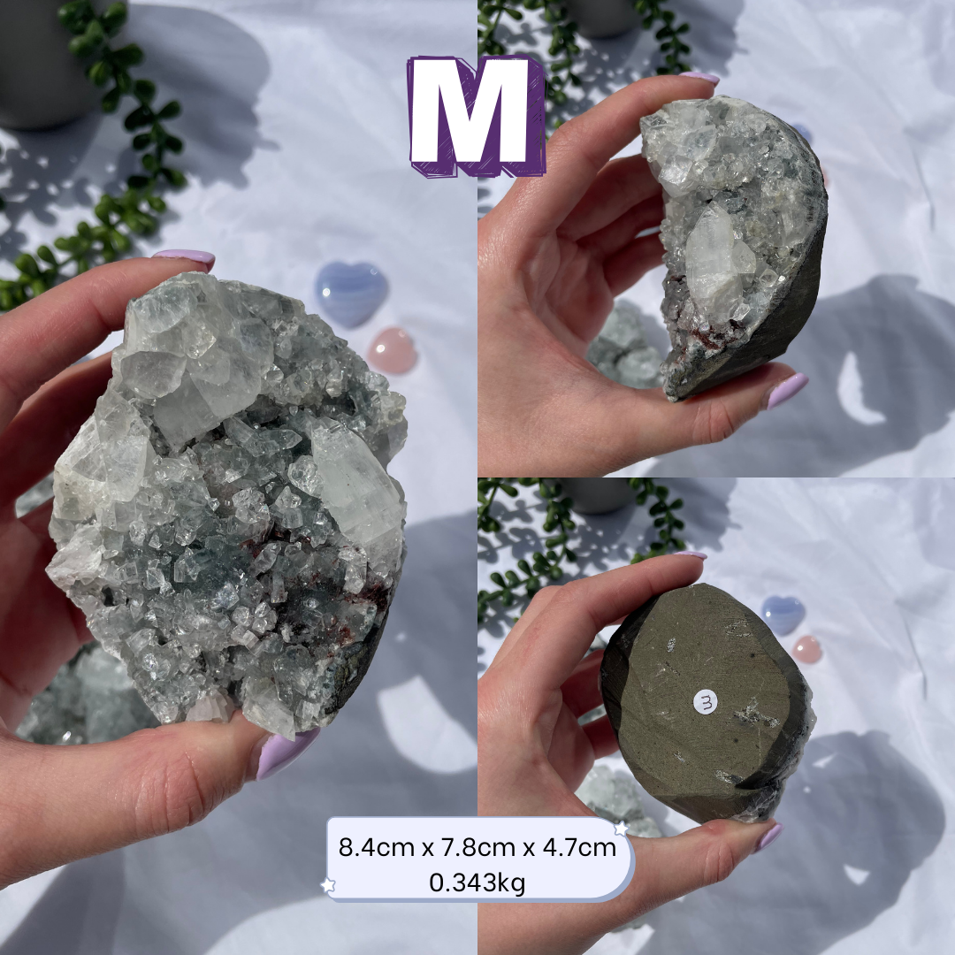 Large Apophyllite Clusters