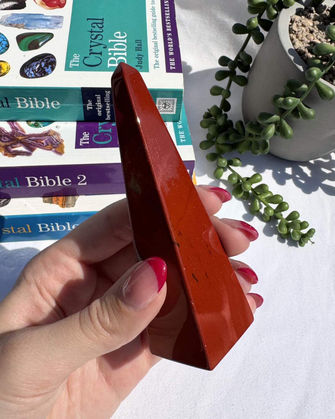 Red Mookaite Tower