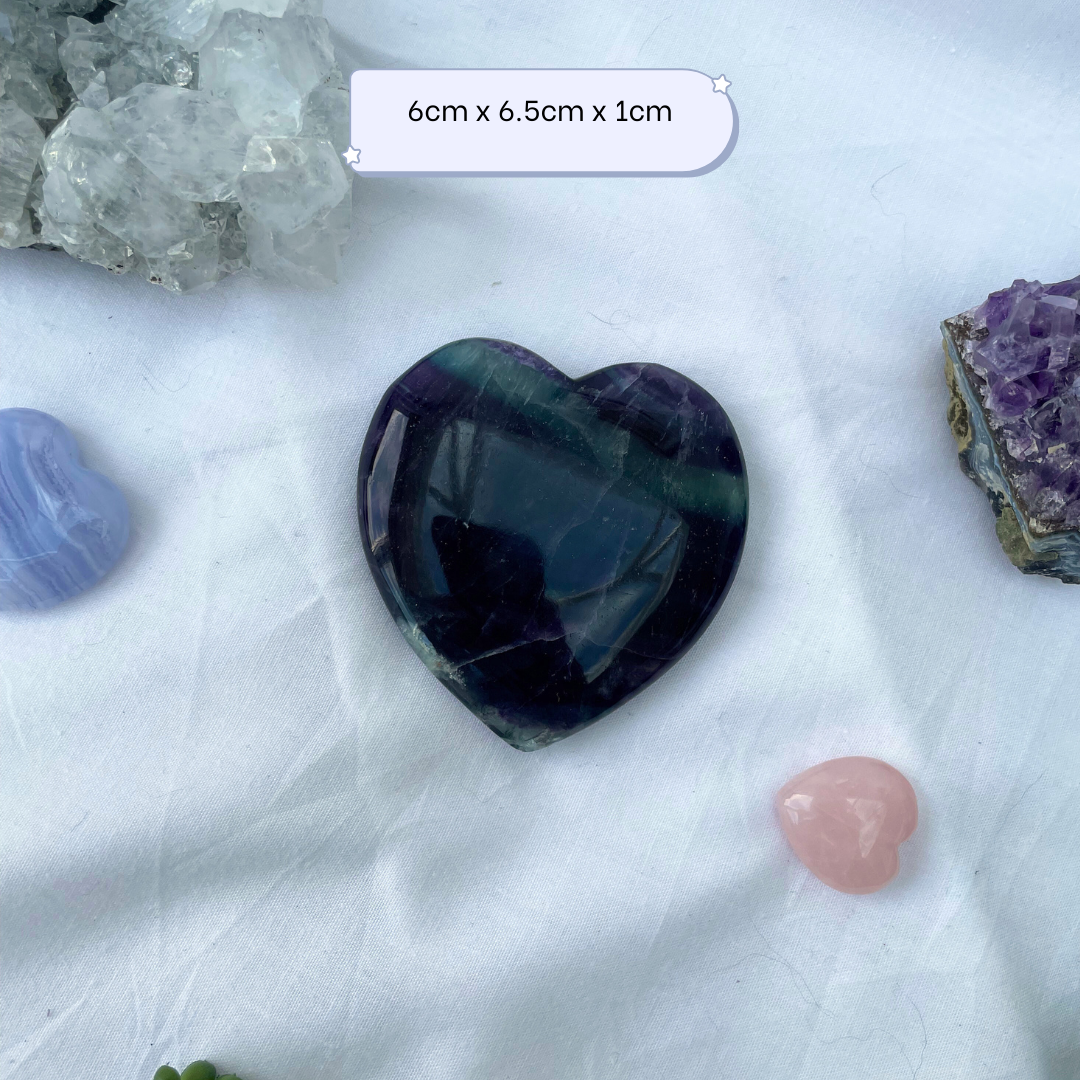 Big Fluorite Heart
