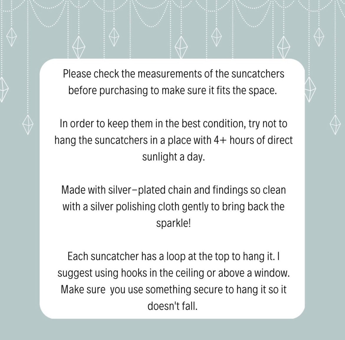 Amethyst Sphere Suncatcher | Crystal Wall Hanging | Handmade 1