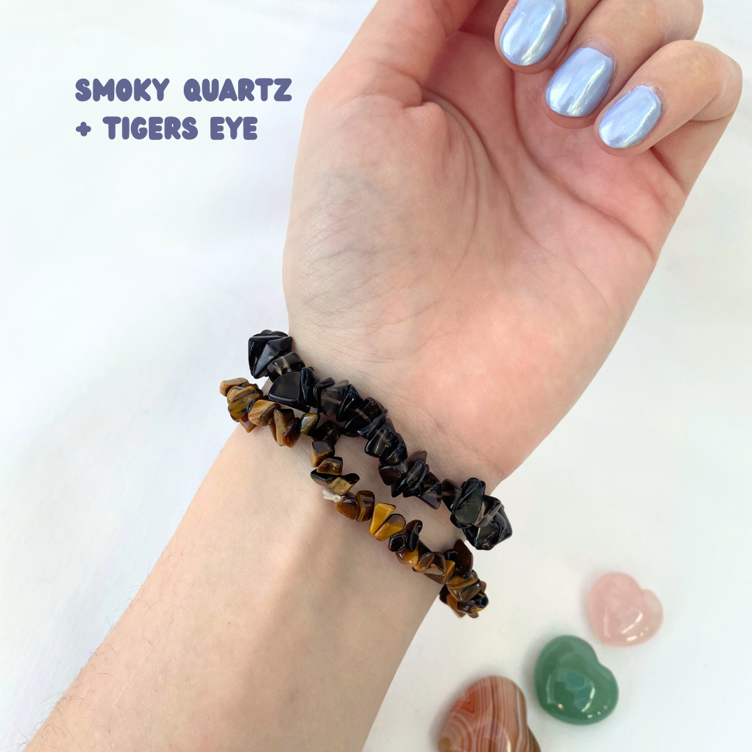 Crystal Chip Bracelets