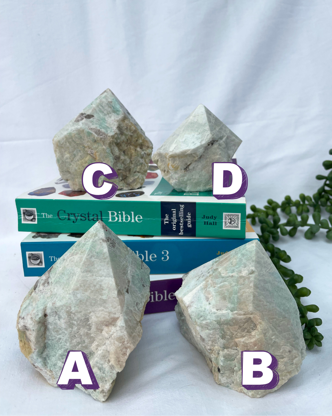 Amazonite 1/2 Polished Points