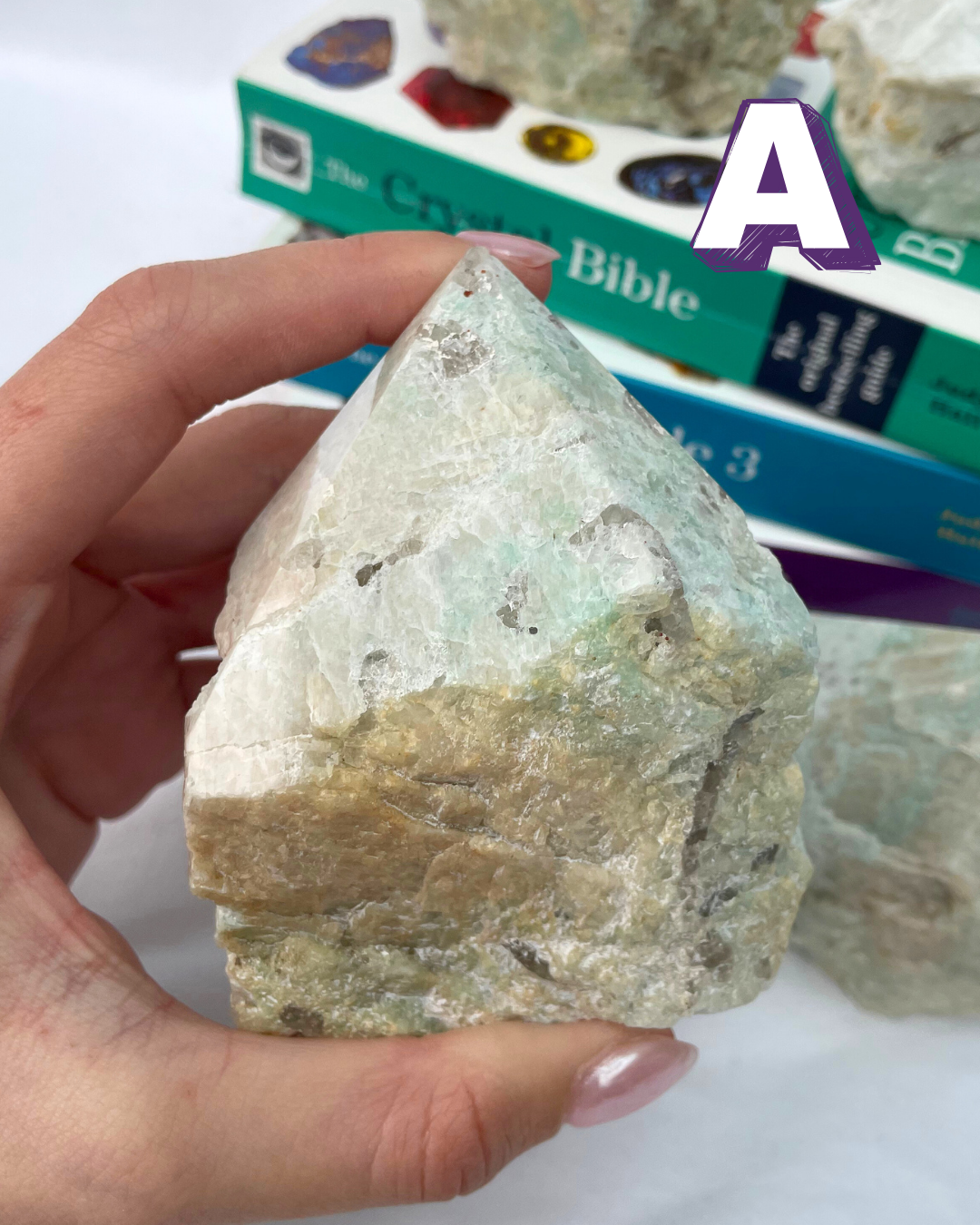 Amazonite 1/2 Polished Points