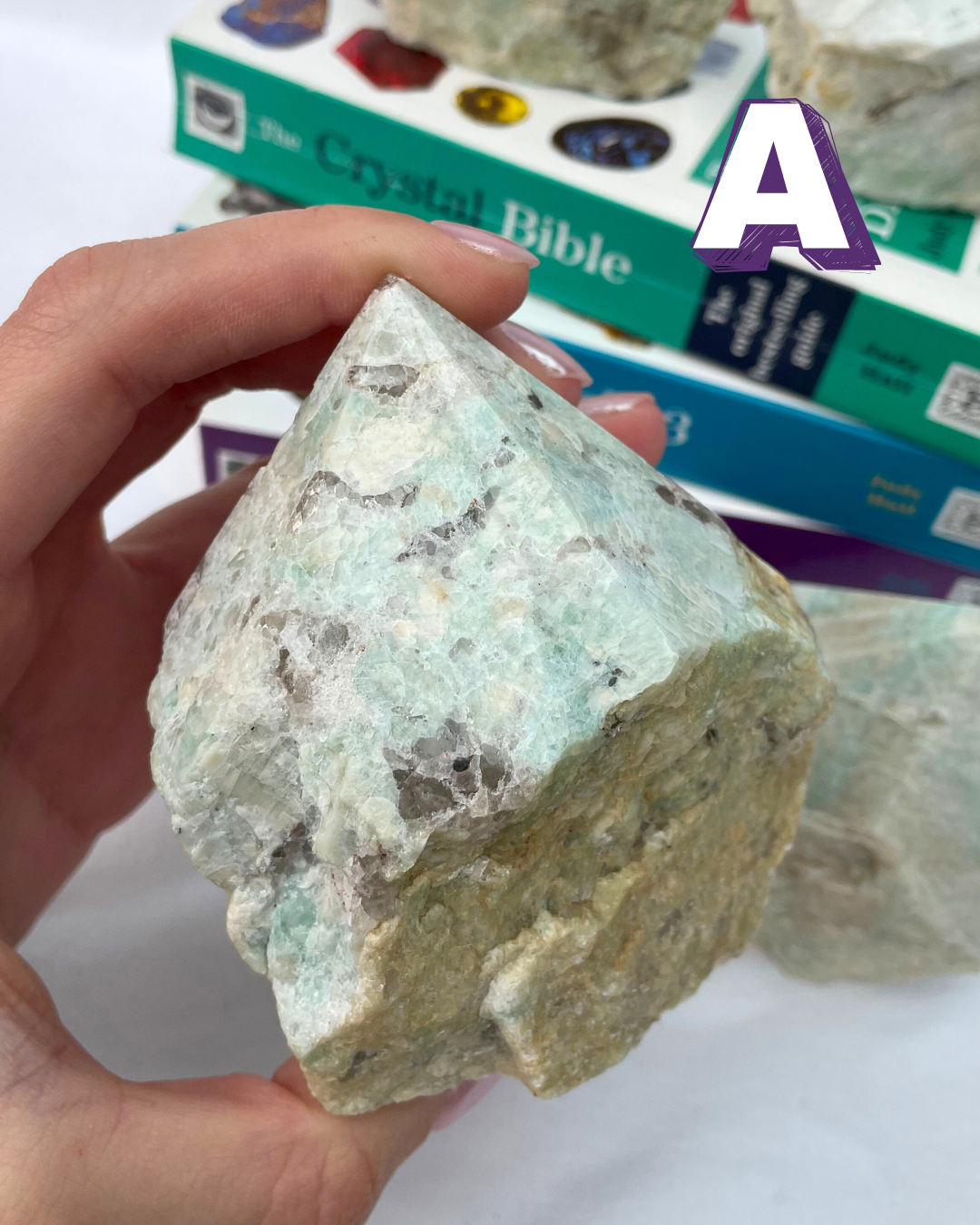 Amazonite 1/2 Polished Points