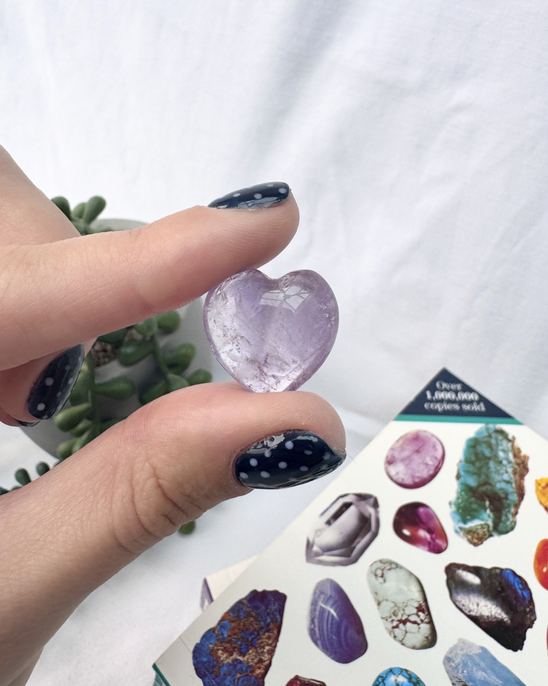 Amethyst A Grade Hearts