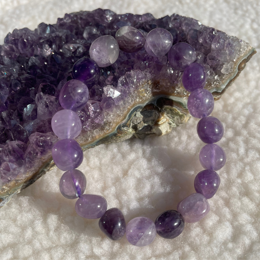 Amethyst Nugget Bracelets