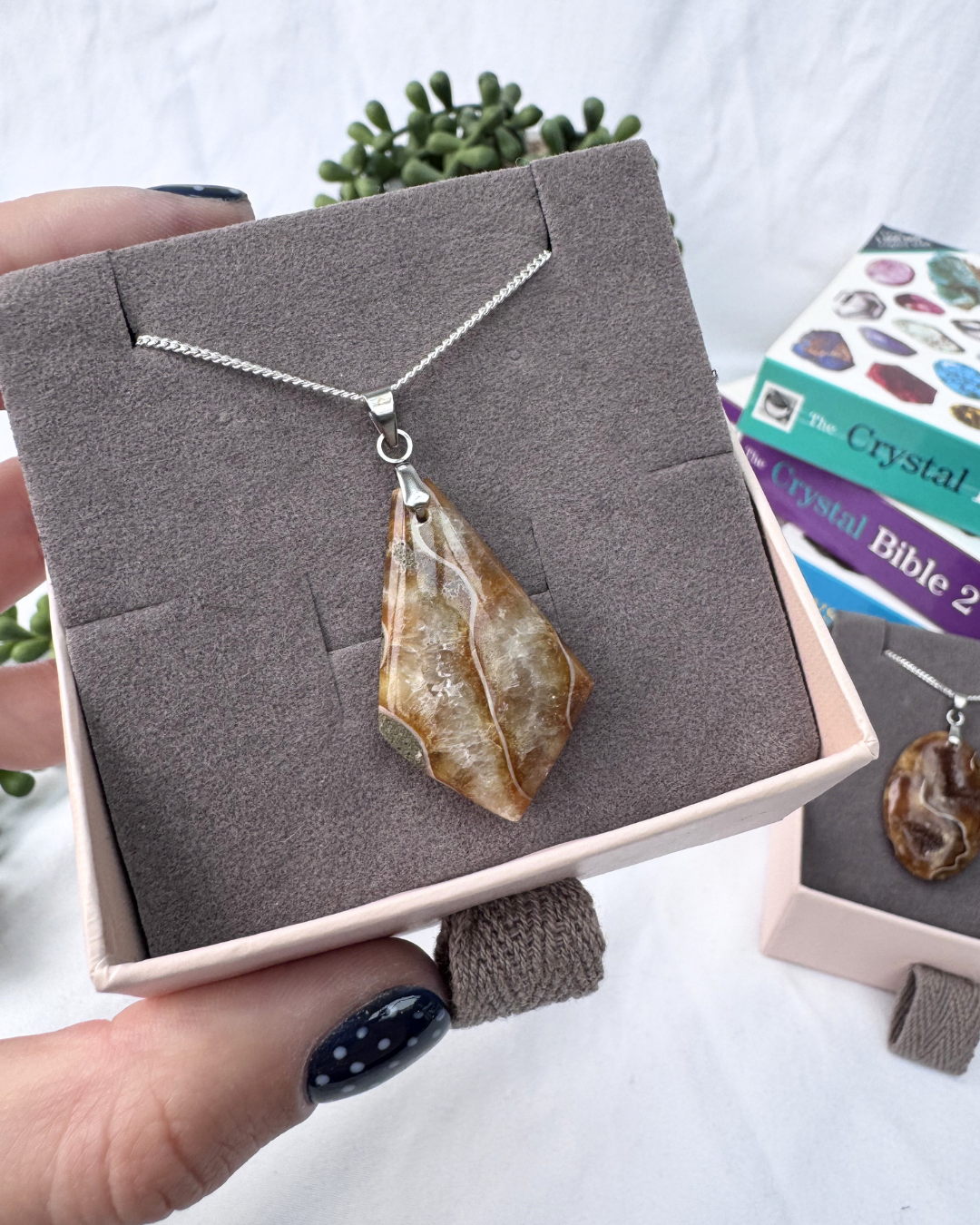 Ammonite Sterling Silver Necklaces