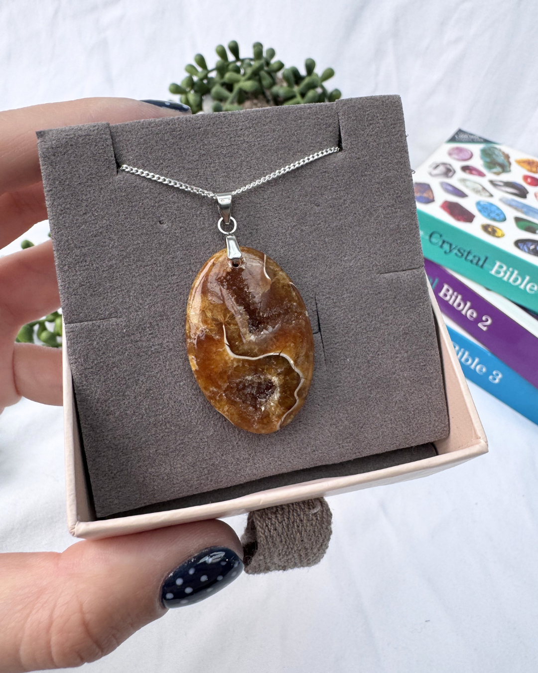 Ammonite Sterling Silver Necklaces