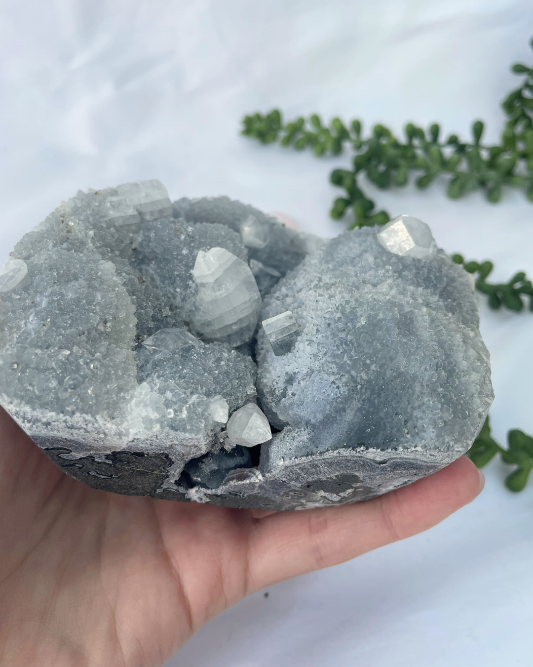 Apophyllite Cluster S