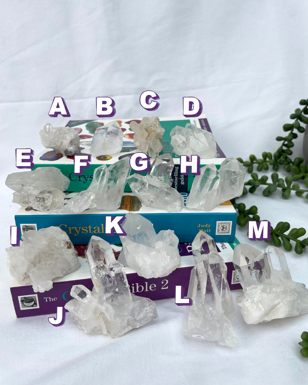 Clear Quartz Clusters