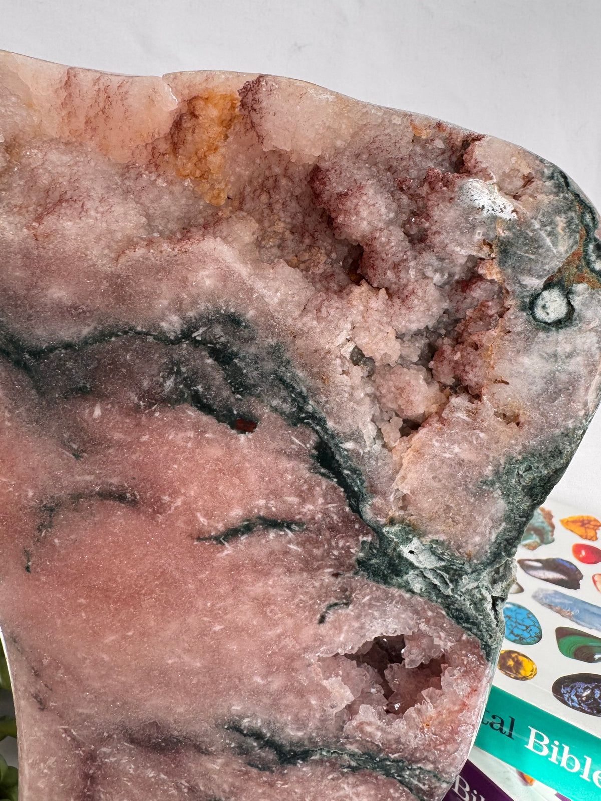 Pink Amethyst Statement Piece | On a Stand