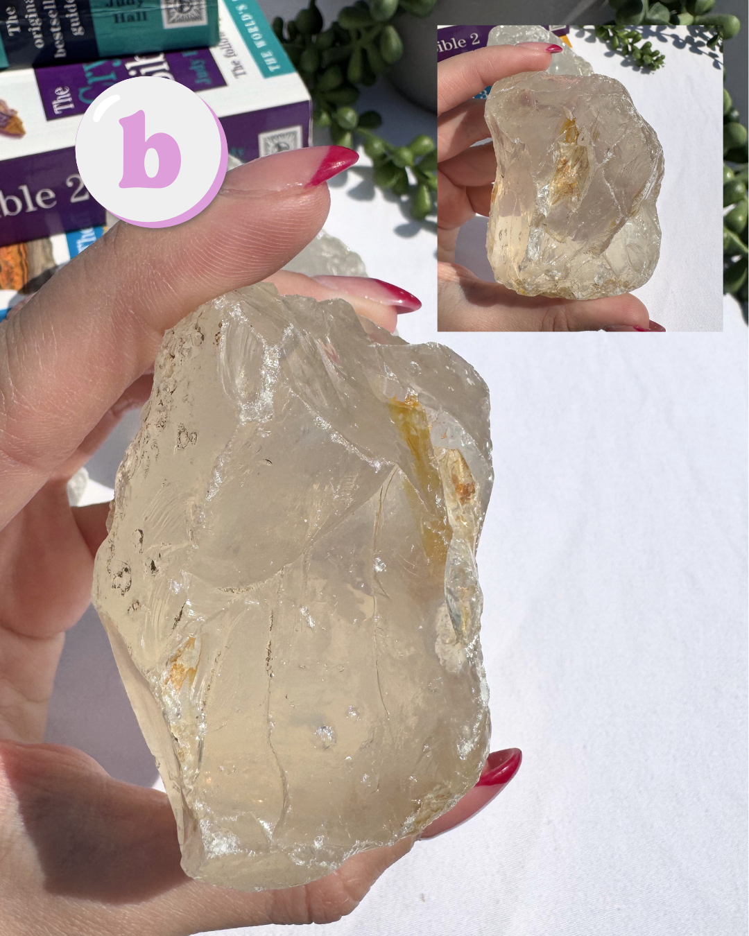 Raw Girasol Quartz Chunks