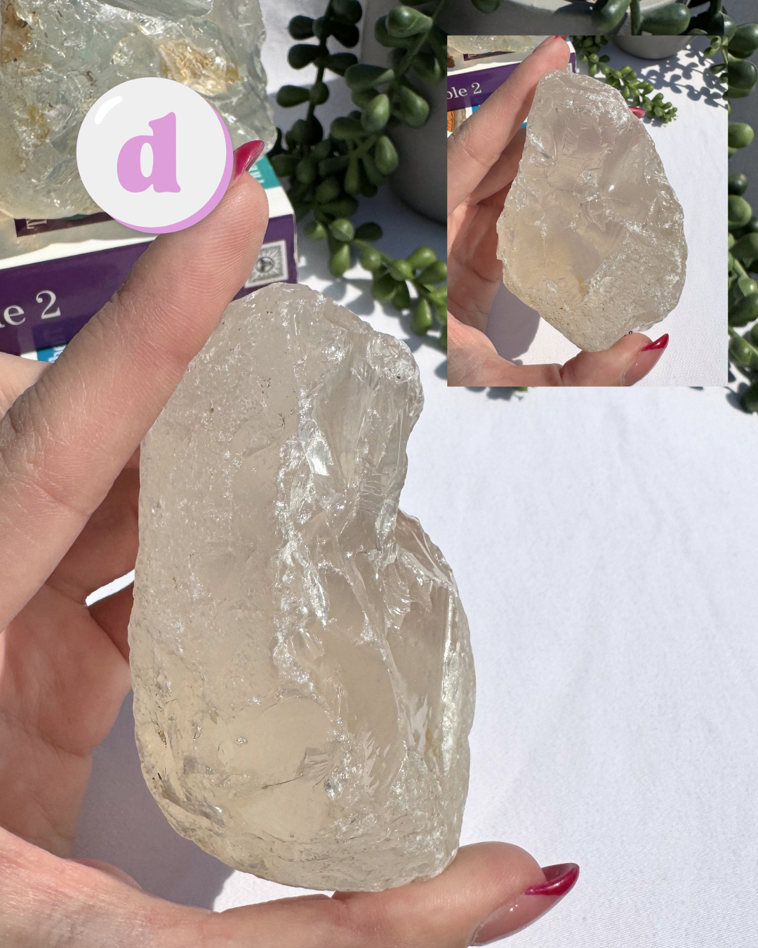 Raw Girasol Quartz Chunks