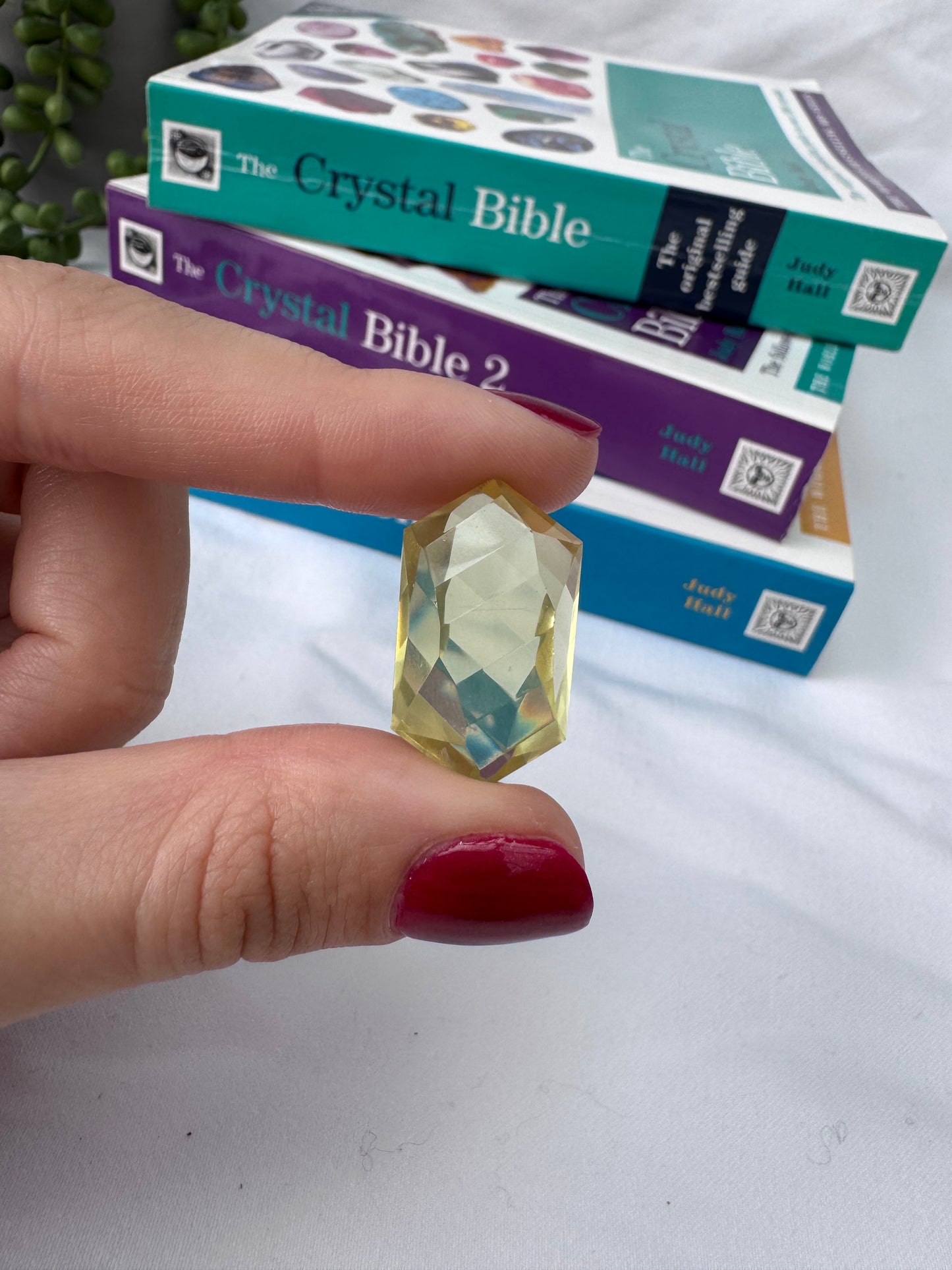 Lemon Quartz A+ Grade Faceted Piece