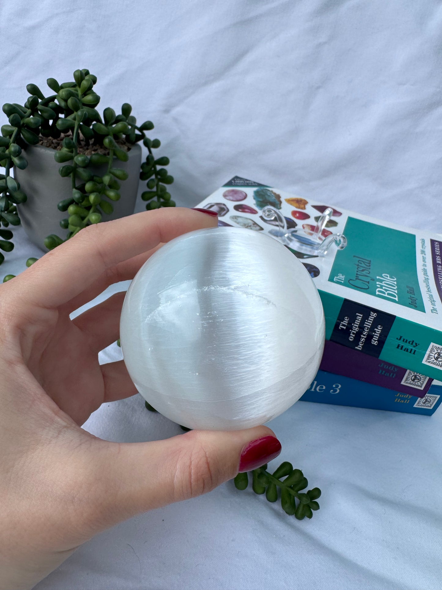 Large Selenite Sphere