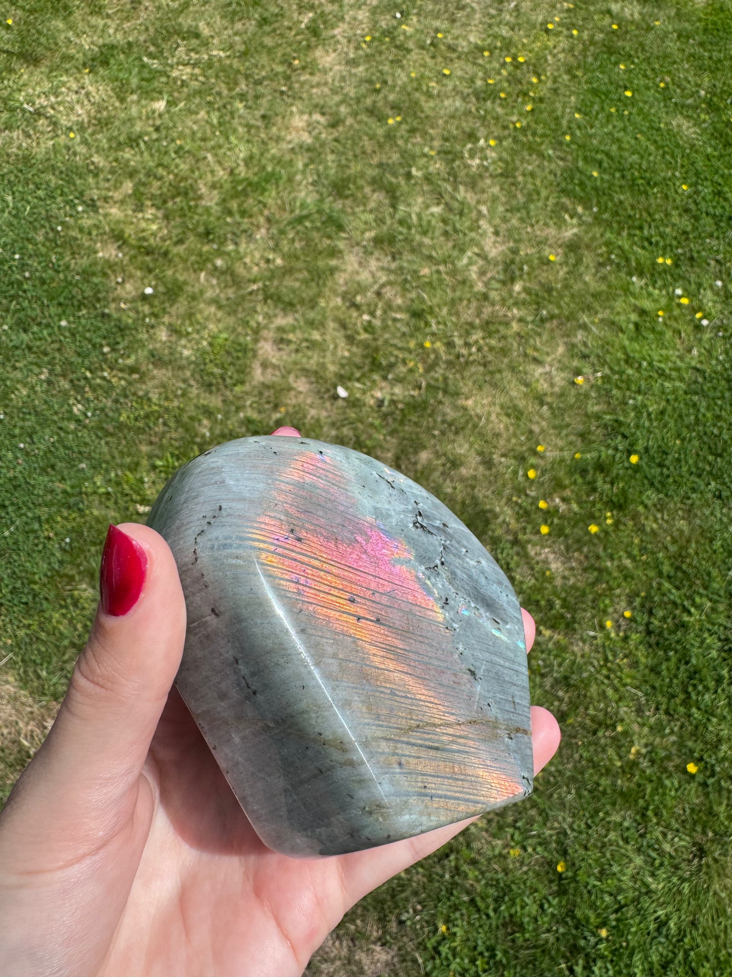 Gold Flash Labradorite Freeform D