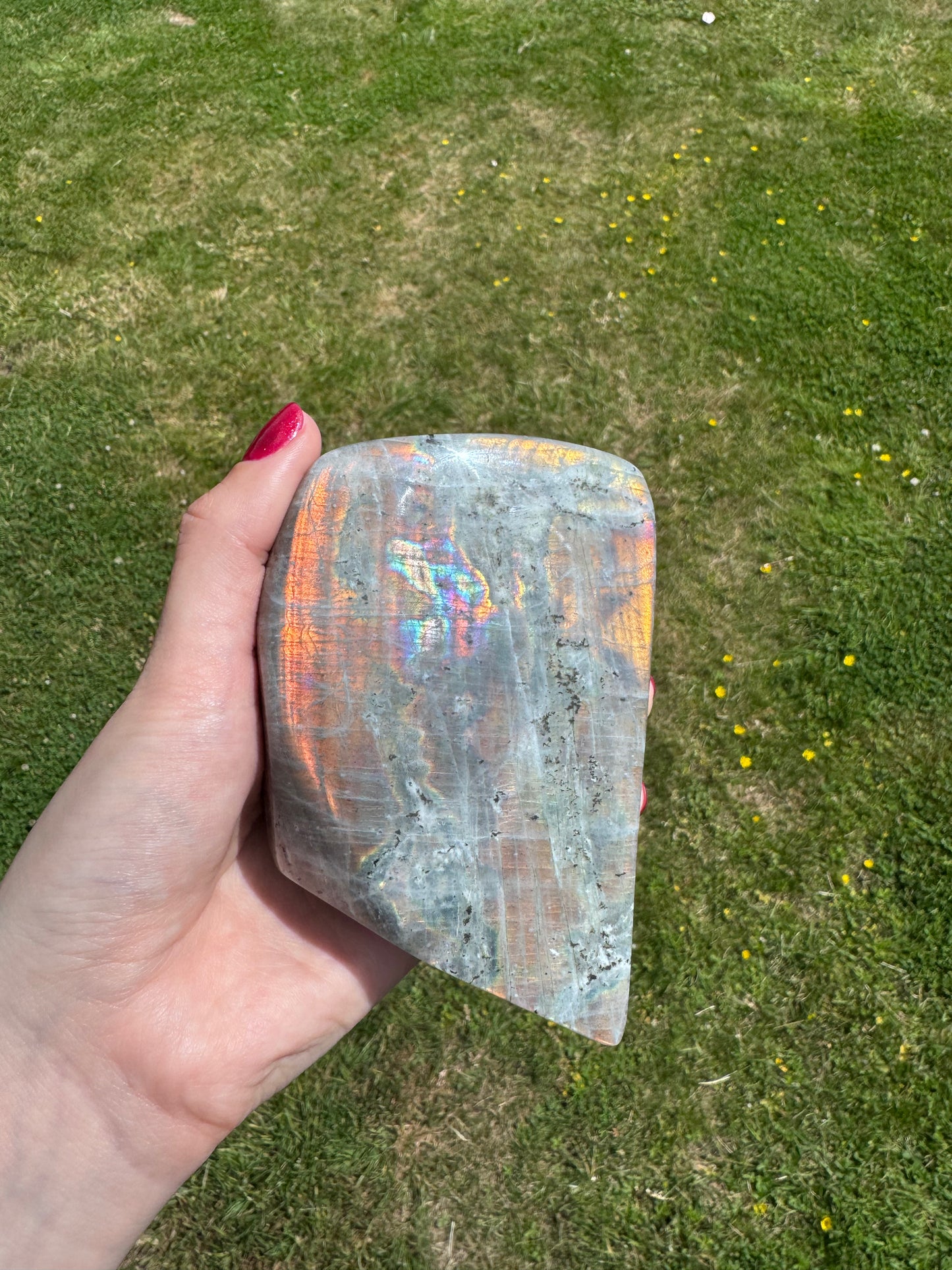Gold Flash Labradorite Freeform B