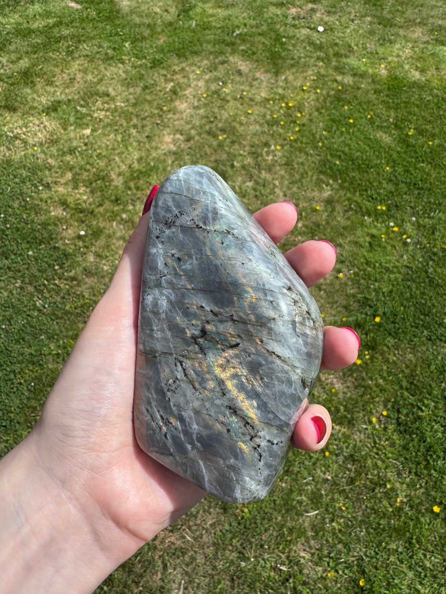 Gold Flash Labradorite Freeform A