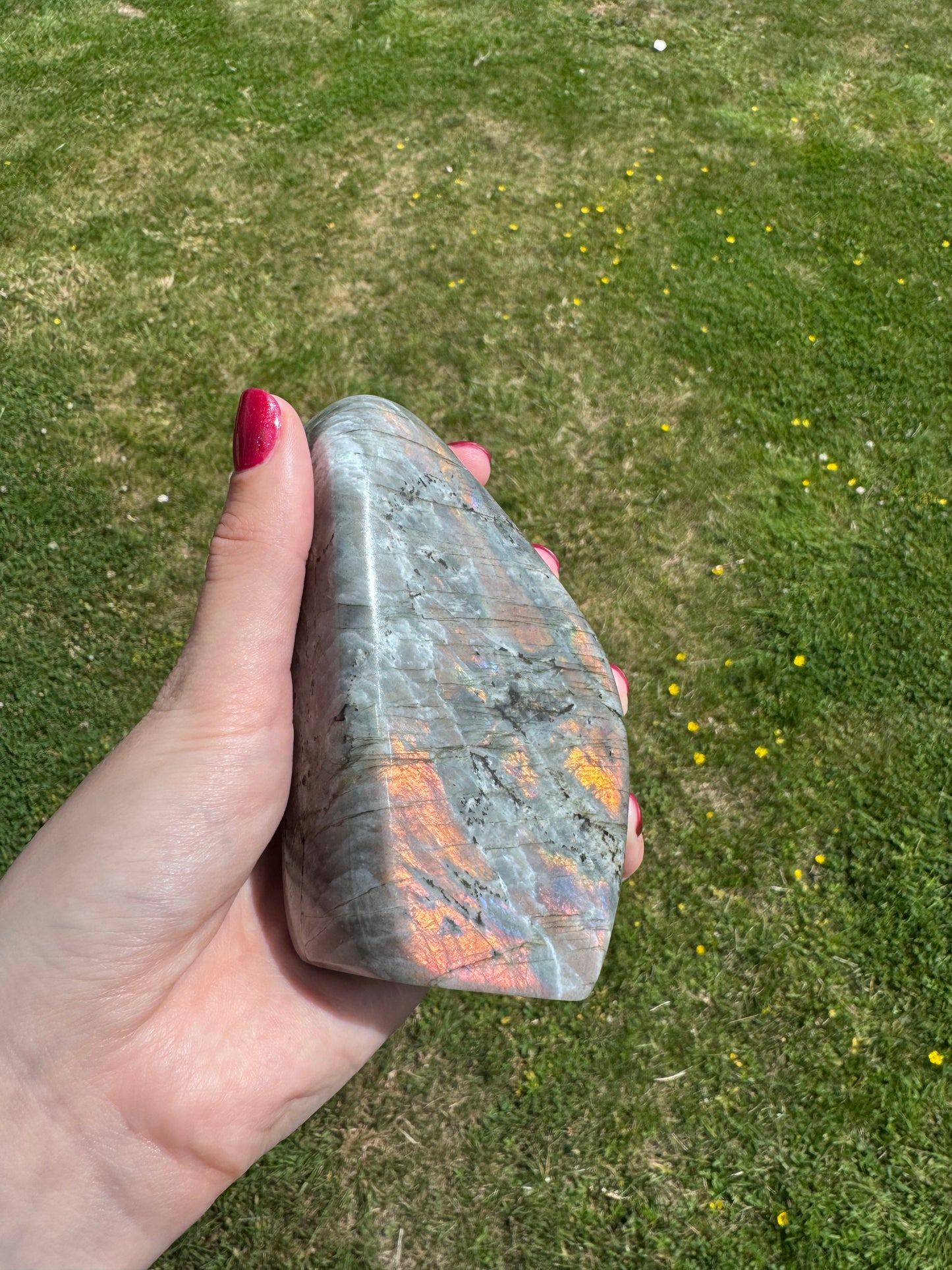 Gold Flash Labradorite Freeform A