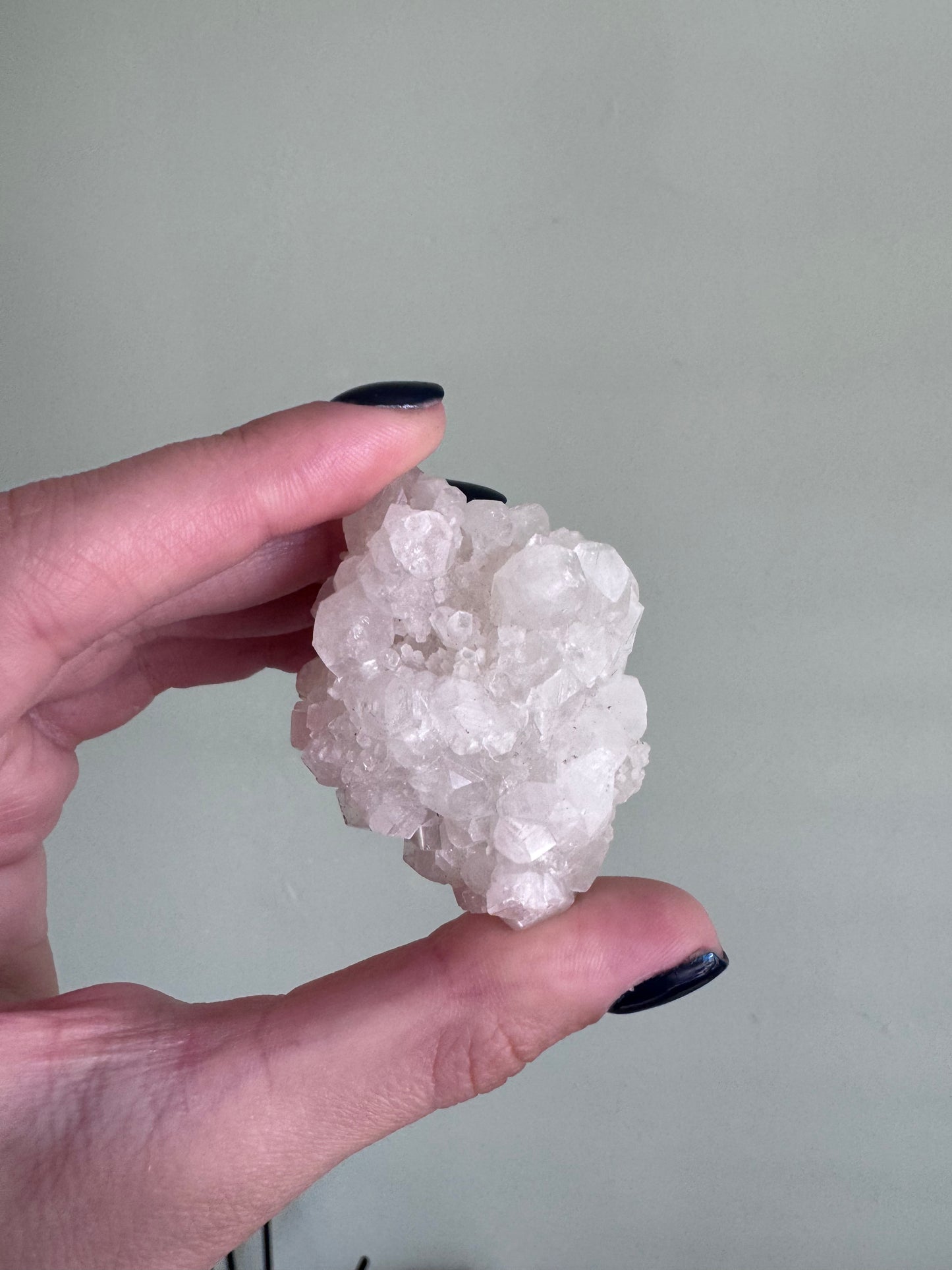 Rehomed Apophyllite Cluster