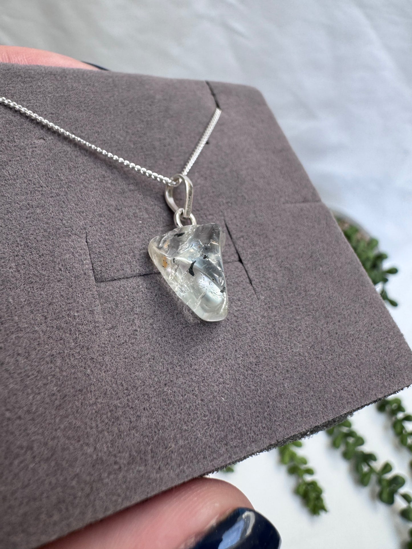 Blue Topaz Necklace