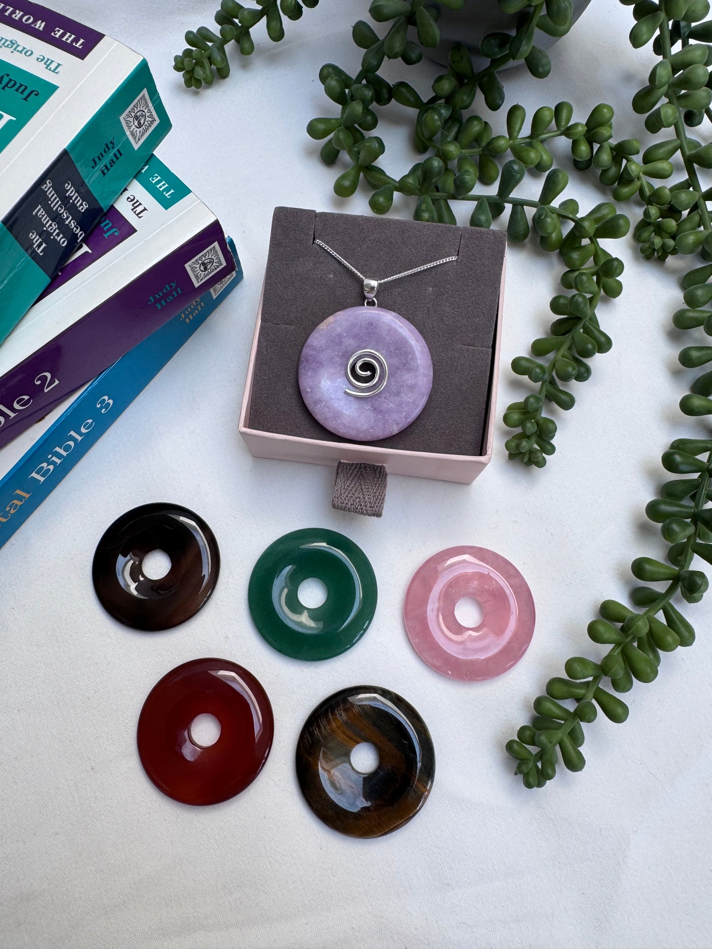 Crystal Donut Necklaces