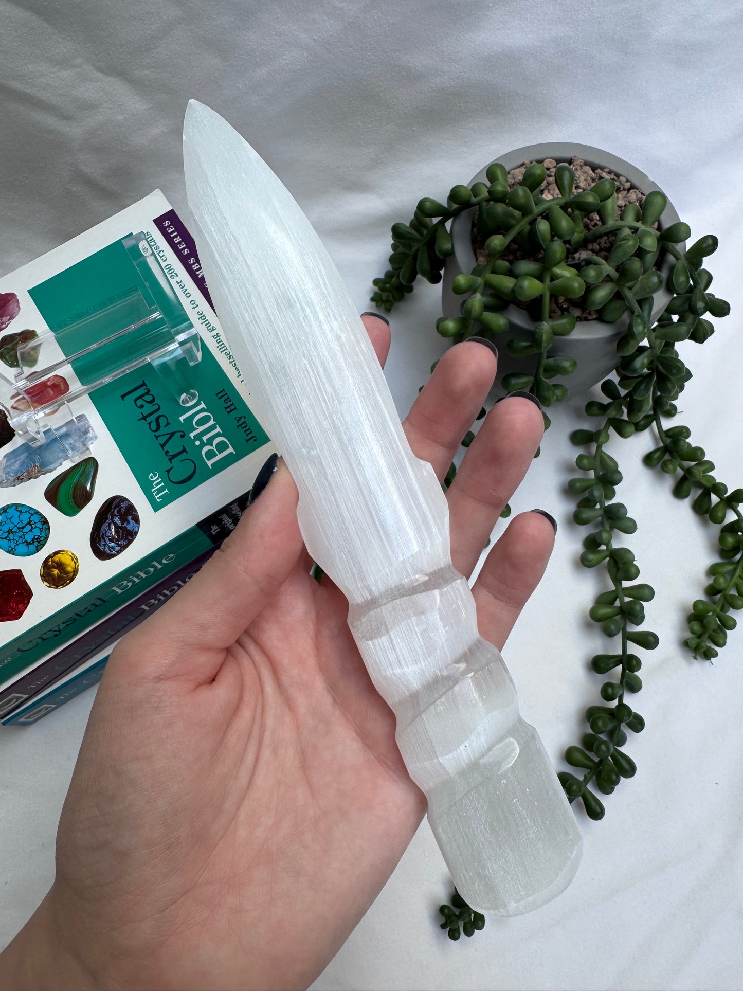 Selenite Knife