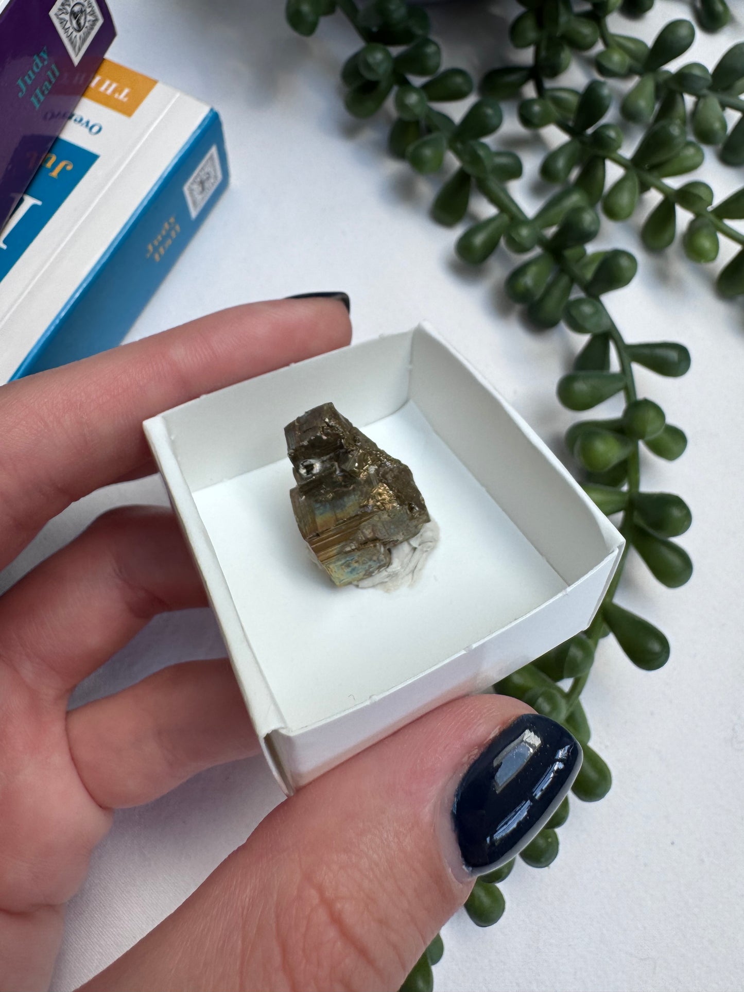 Rainbow Pyrite Specimen