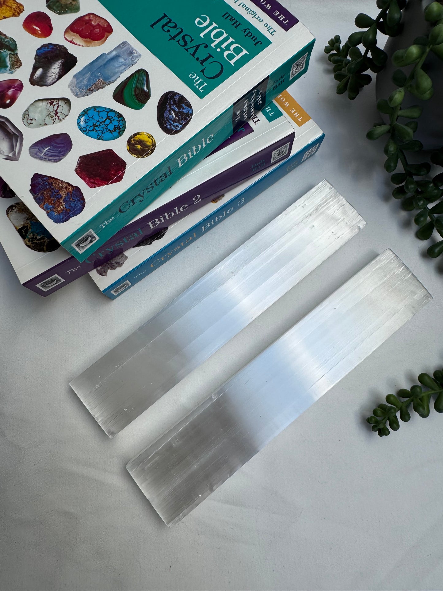 Selenite Polished Charging Bar