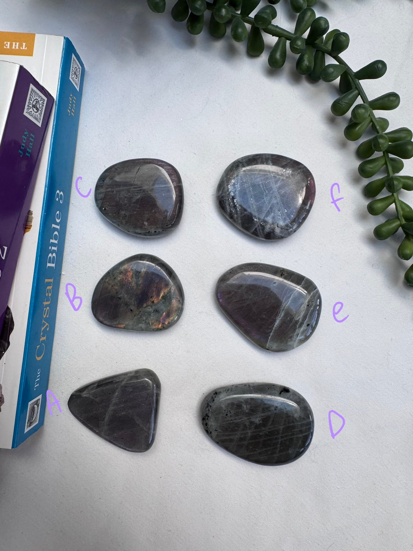 Sunset Labradorite Palmstones