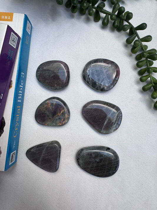 Sunset Labradorite Palmstones