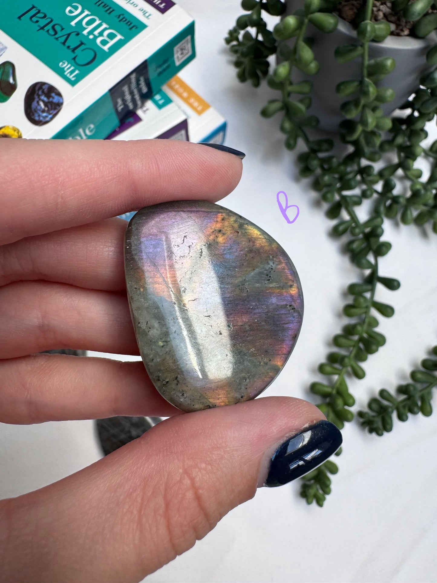 Sunset Labradorite Palmstones