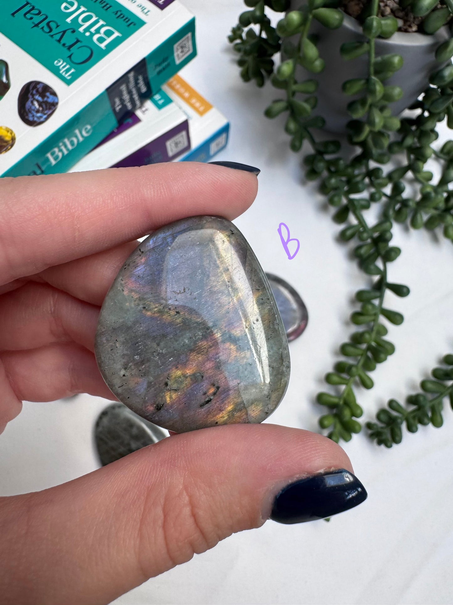 Sunset Labradorite Palmstones