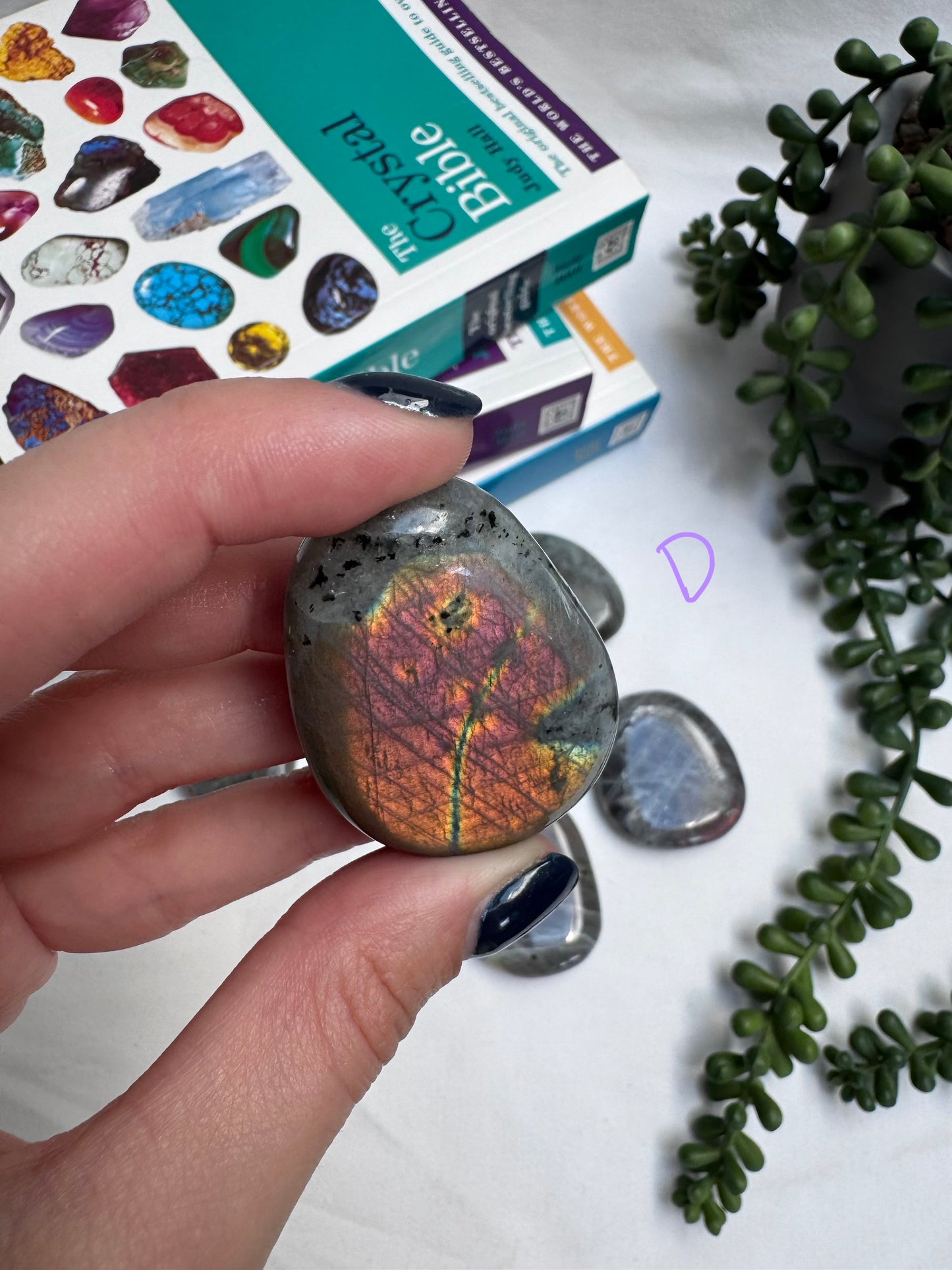 Sunset Labradorite Palmstones