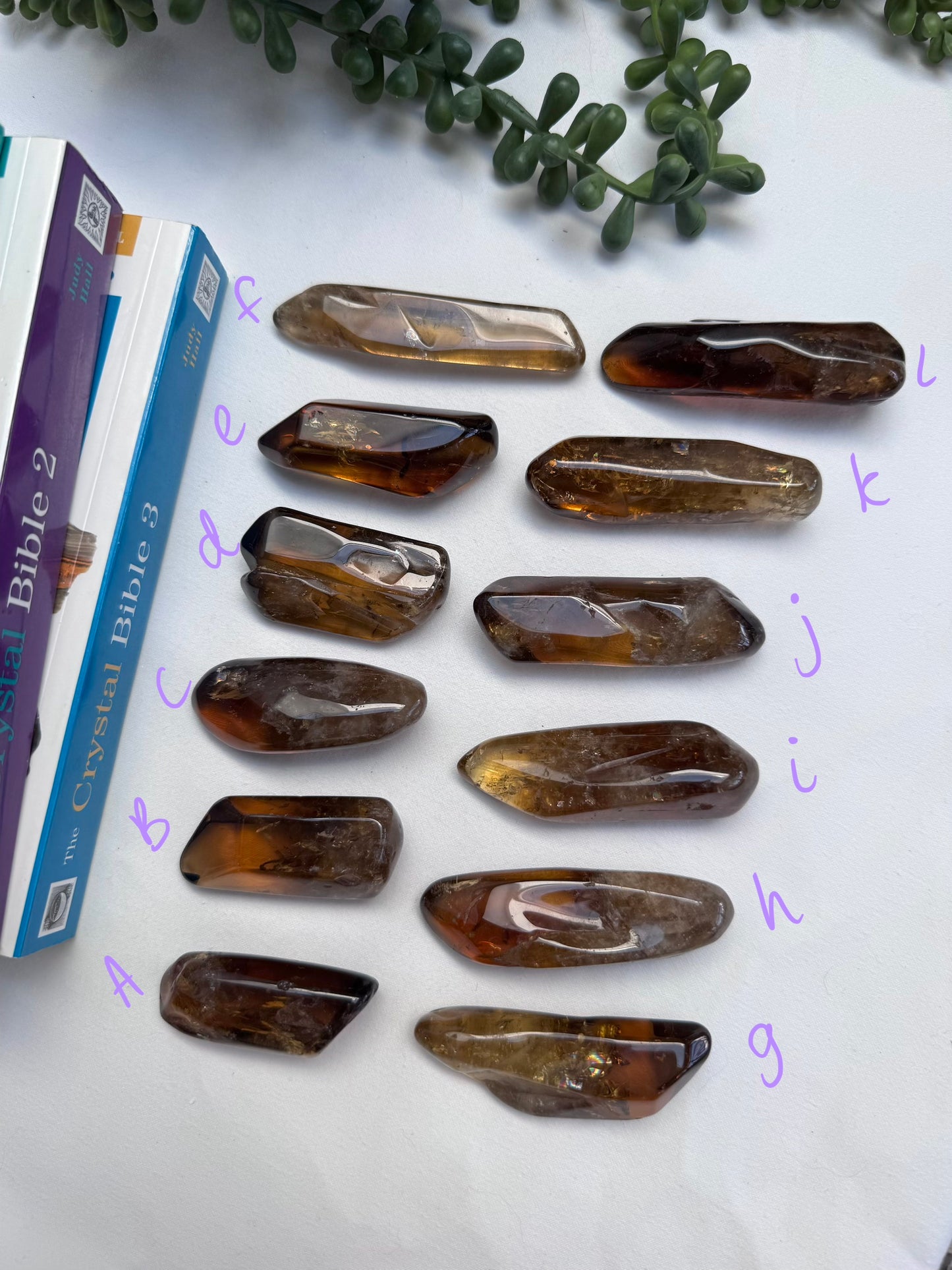 Natural Dark African Citrines