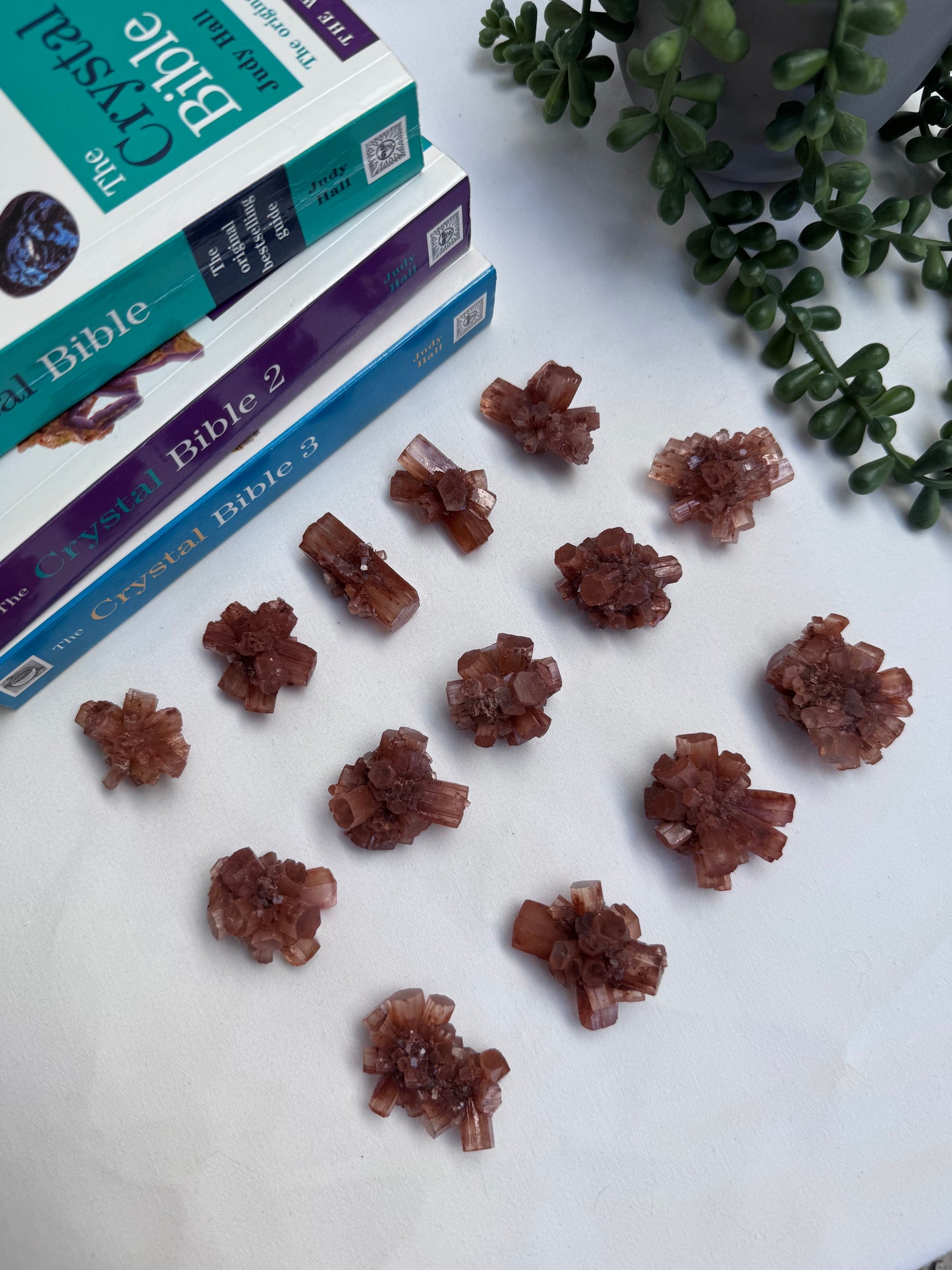 Raw Aragonite Sputnik Clusters