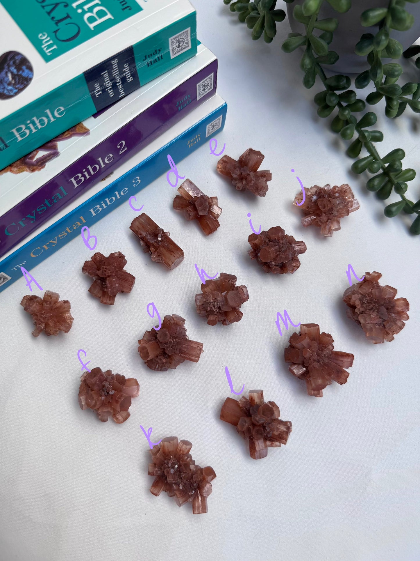 Raw Aragonite Sputnik Clusters