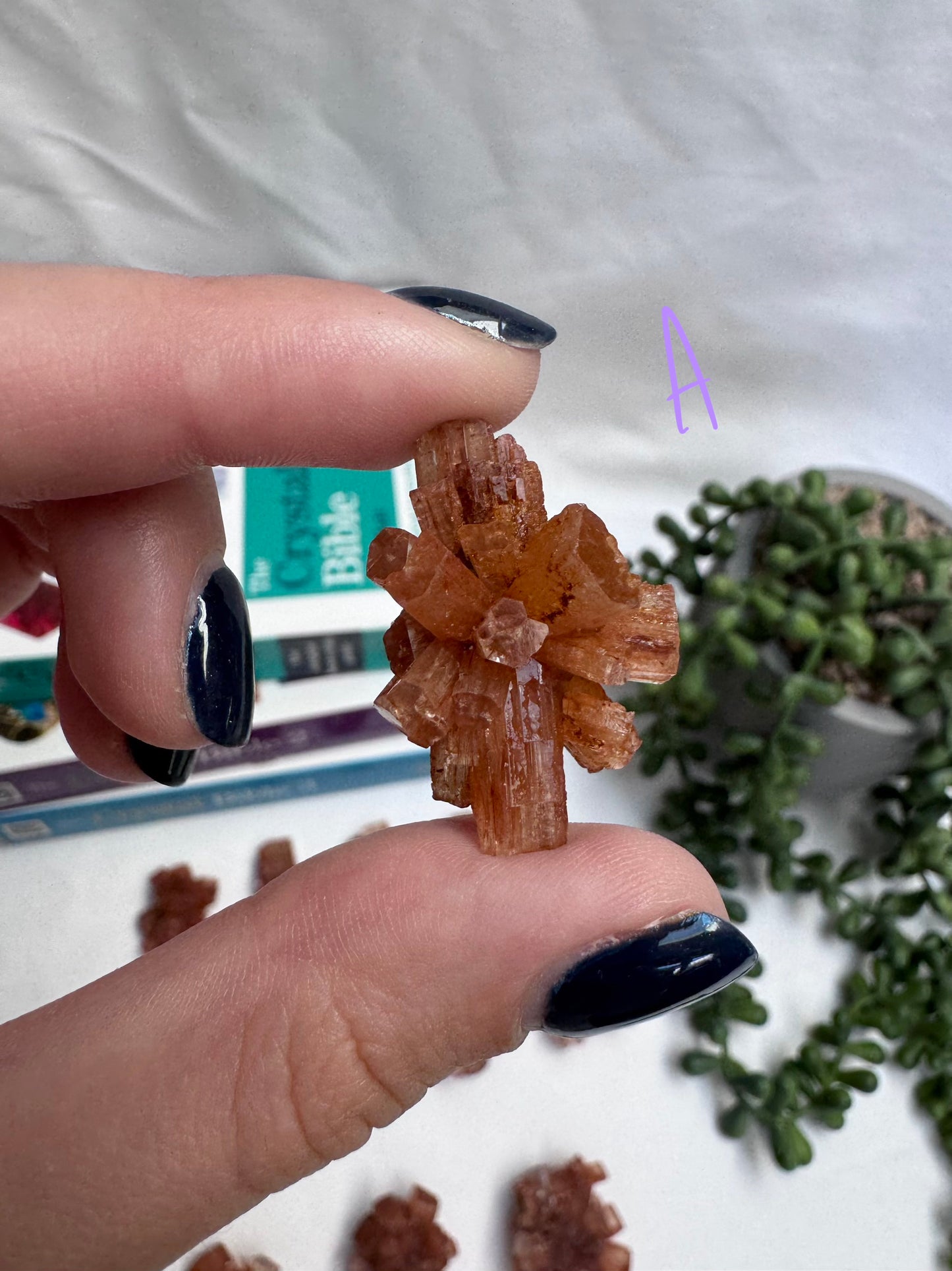 Raw Aragonite Sputnik Clusters