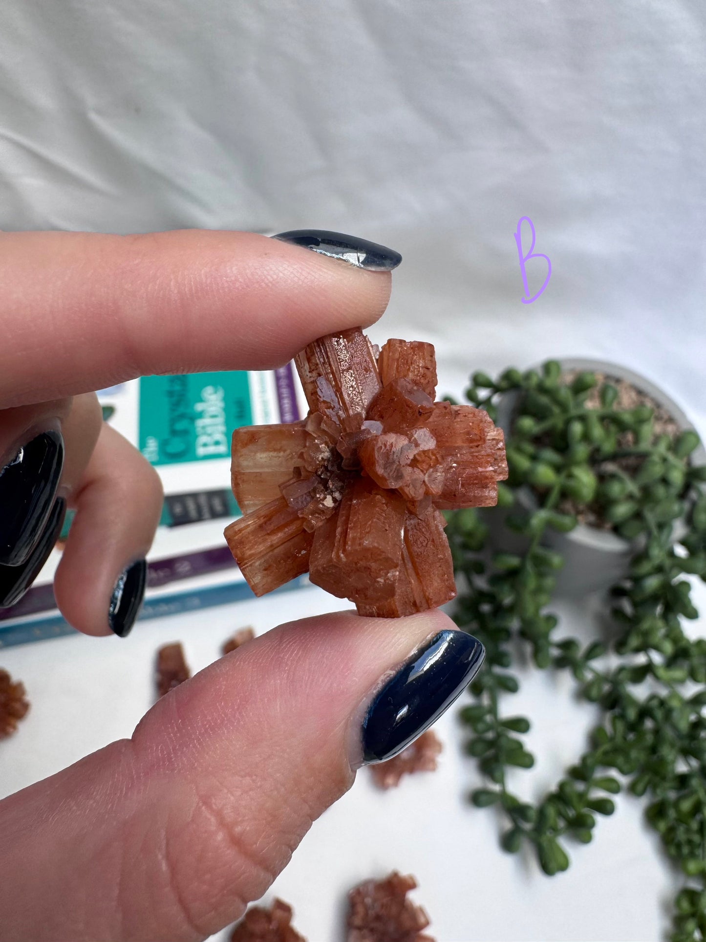 Raw Aragonite Sputnik Clusters