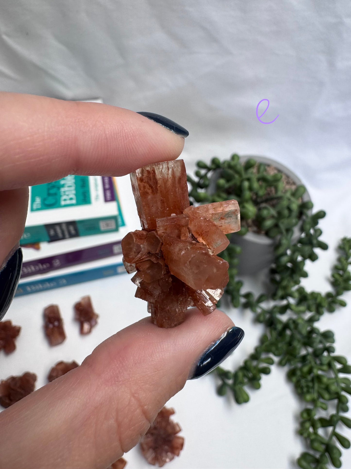 Raw Aragonite Sputnik Clusters