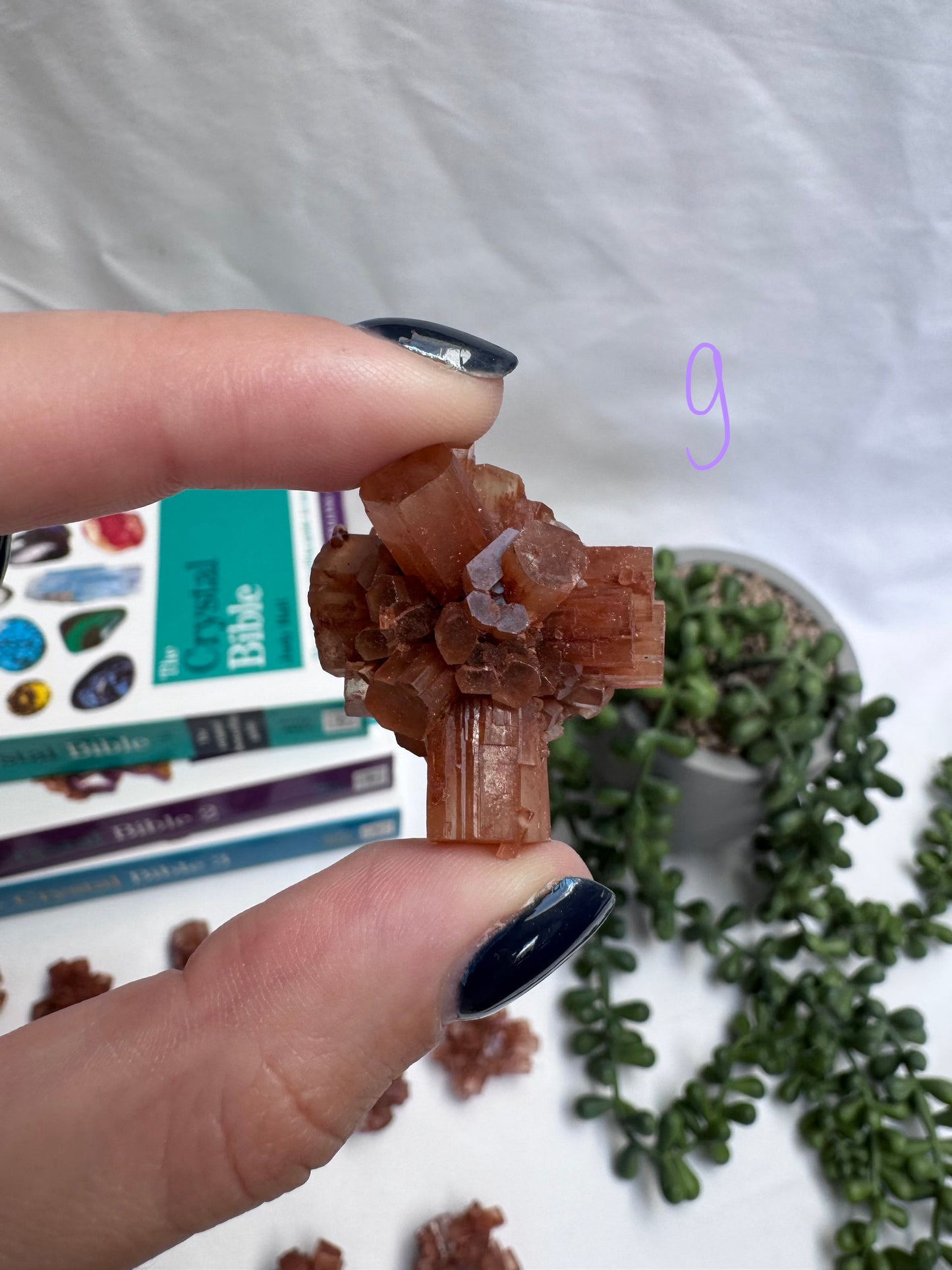 Raw Aragonite Sputnik Clusters