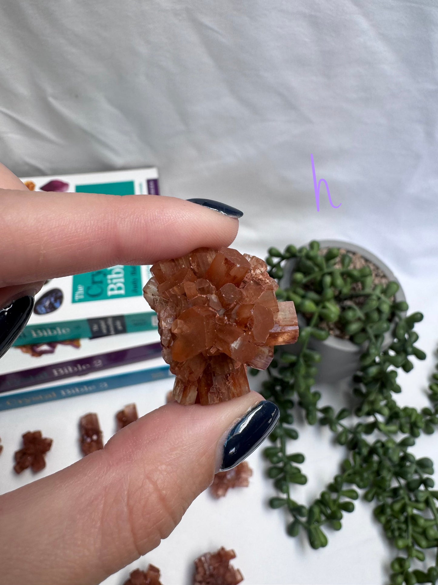 Raw Aragonite Sputnik Clusters