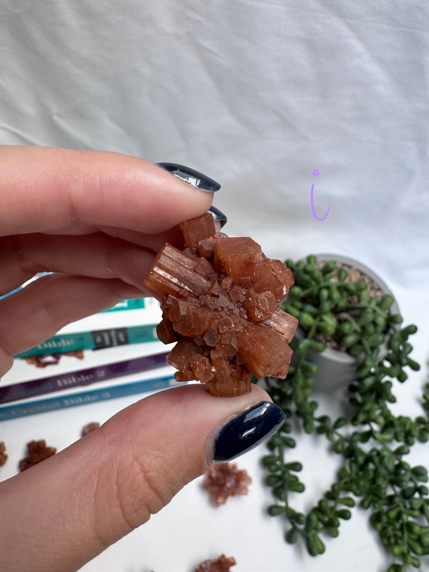 Raw Aragonite Sputnik Clusters